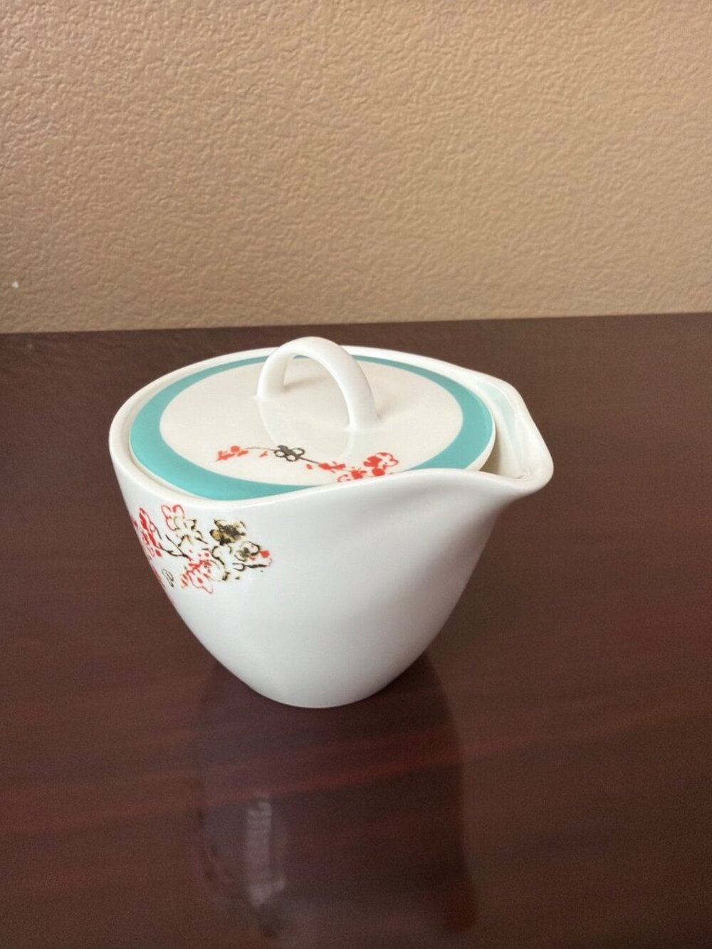 Lenox "Chirp" Creamer and Sugar Bowl w/Lid Set of 2 Pre-owned No Box - Picture 12 of 16
